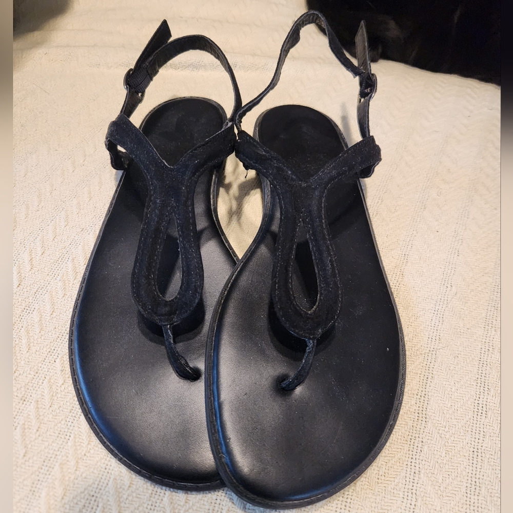 Torrid Black Strappy Sandals